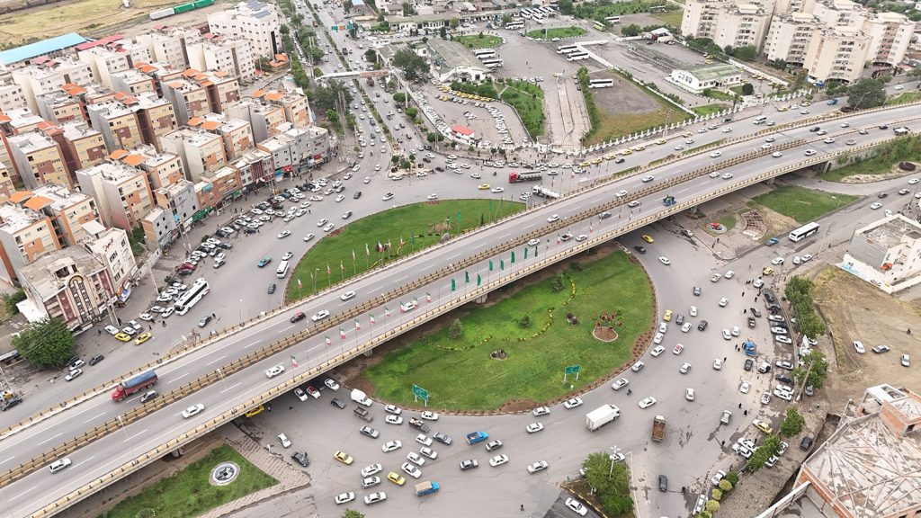 رو گذر ترمینال گرگان پی بتن گرگان